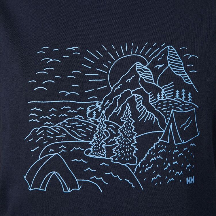 Helly Hansen Women's F2F Organic Cotton Tee Navy