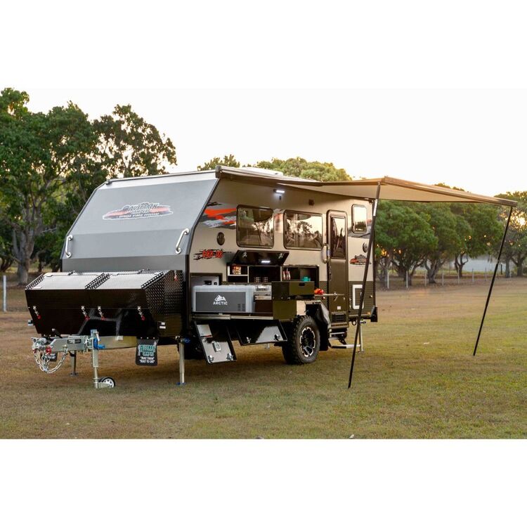 Austrack Gibb 16B Series 3 Hybrid Camper Grey