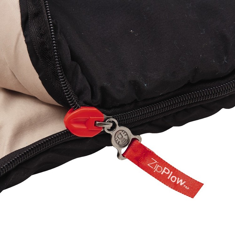 Coleman Mudgee Tall 0° Sleeping Bag Black Black & Grey