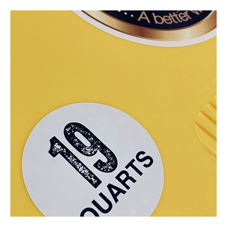 Alvey 18L Cooler Dry Box Yellow