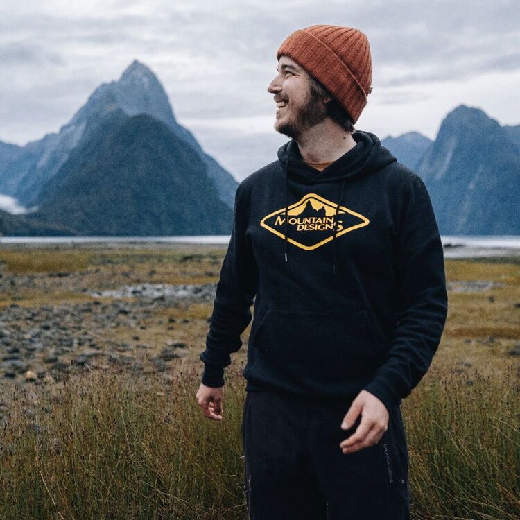 Mountain Designs Men's Skyline Hoodie Black