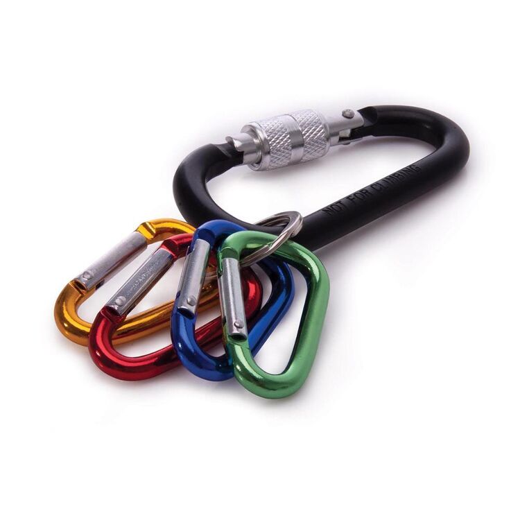 W+W Locking Carabiner Set