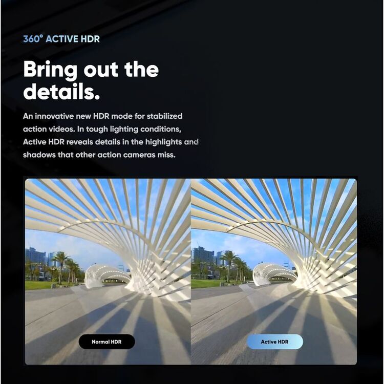 Insta360 ONE RS 1-Inch 360 Action Cam Black