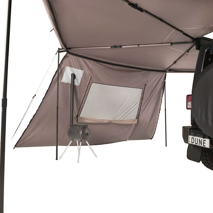 Dune 4WD Tapered Wall With Window & Stove Jack Khaki