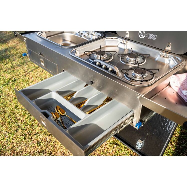 Austrack Talawana X15LS Series 3 Hybrid Camper Grey