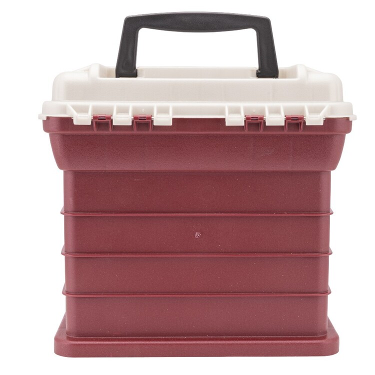 Plano 1354 4-By 3500 Rack System Tackle Box Clear