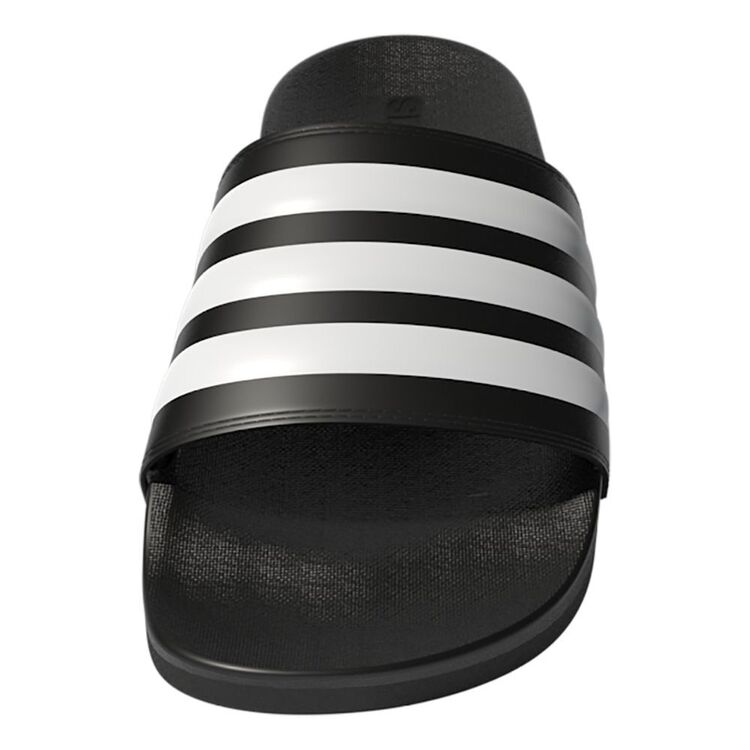 adidas Unisex Adilette Comfort Slides Black & White