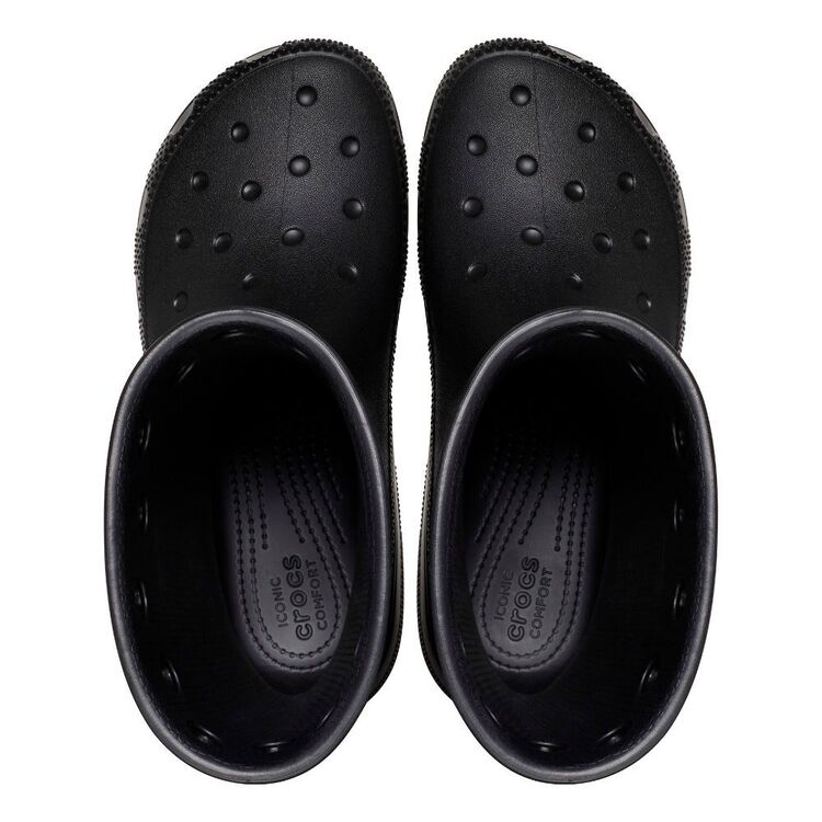 Crocs Men's Classic Rainboots Black