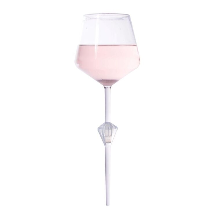 Is Gift Amphibi-Glass Floating Wine Glass Clear