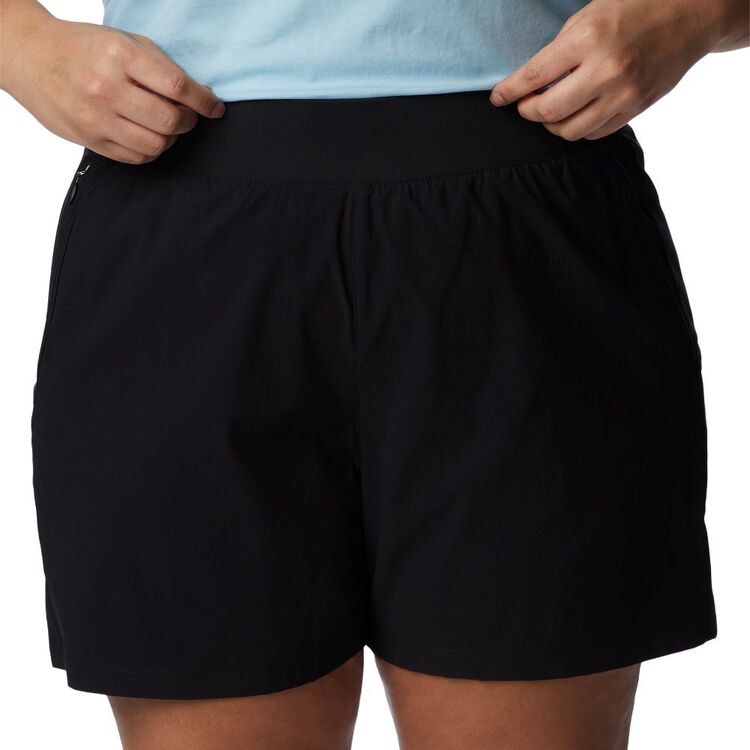 Columbia Women's Plus Size Leslie Falls Shorts Black