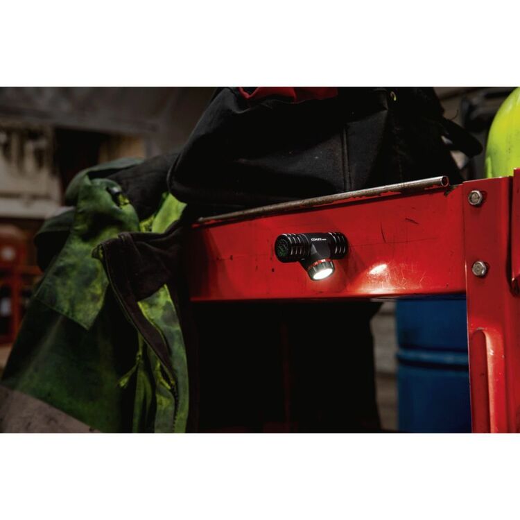 COAST Rechargeable Pure Beam Focusing LED Headlamp 400 Lumens Black