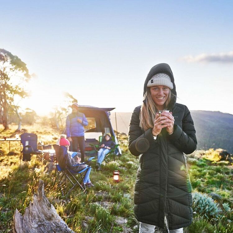 Cederberg Women's Ayanda Long Down Jacket Black