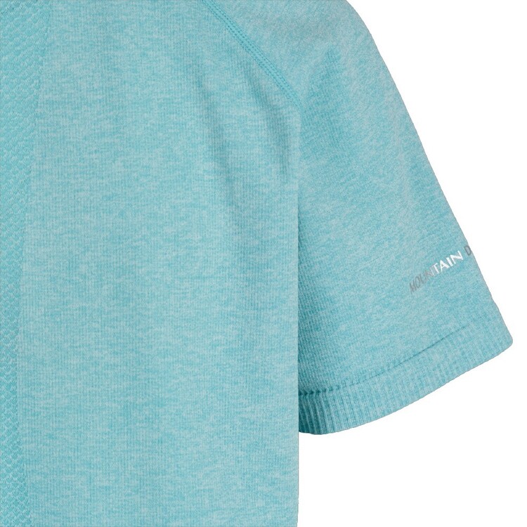 Mountain Designs Women's Motion Seamless Tee Teal Melange