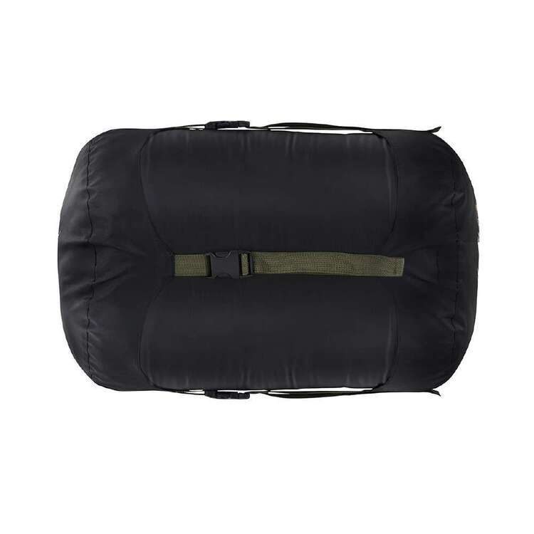 Oztent Bowen XL 1° Sleeping Bag Black/Green Black & Green