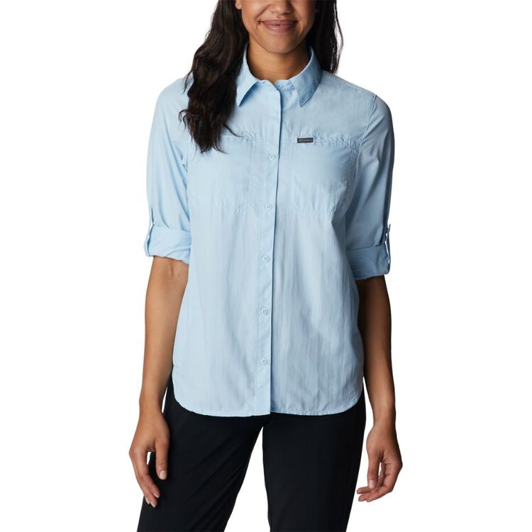 Columbia Women's Silver Ridge 3.0 Long Sleeve Shirt Spring Blue