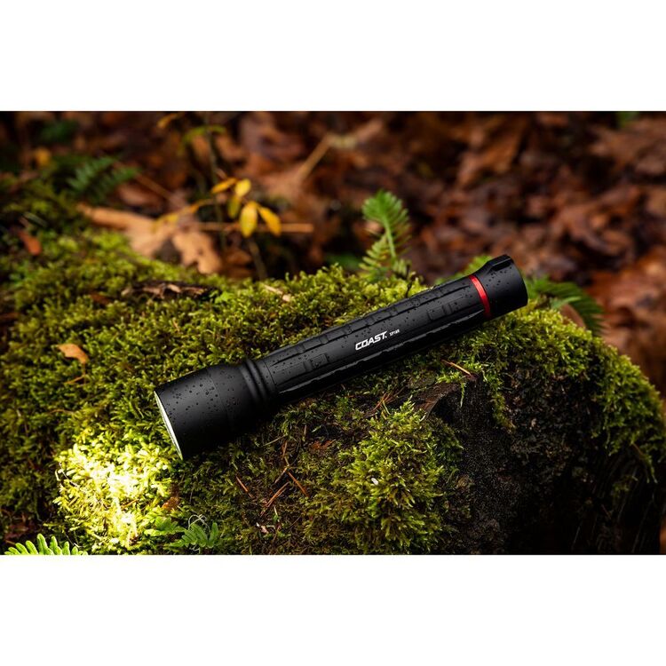 COAST 3650 Lumens Rechargeable Pure Beam Focusing LED Torch Black