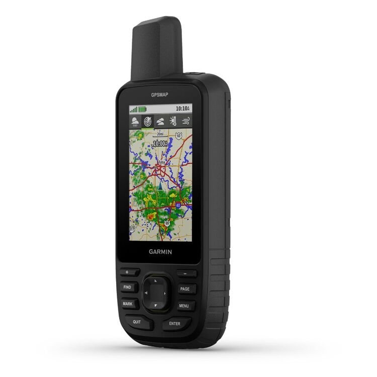 Garmin Handheld GPSMap 67 Multi-band/Multi-GNSS GPS with Sensors Khaki & Black
