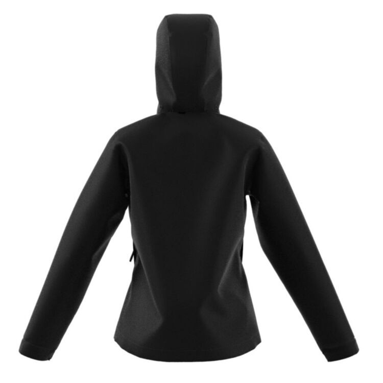 adidas Women's Multi 2 Layer Rain Jacket Black