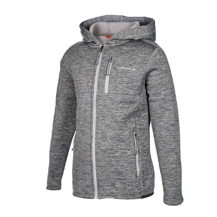 Cederberg Youth Peak Fleece Zip Through Top Grey
