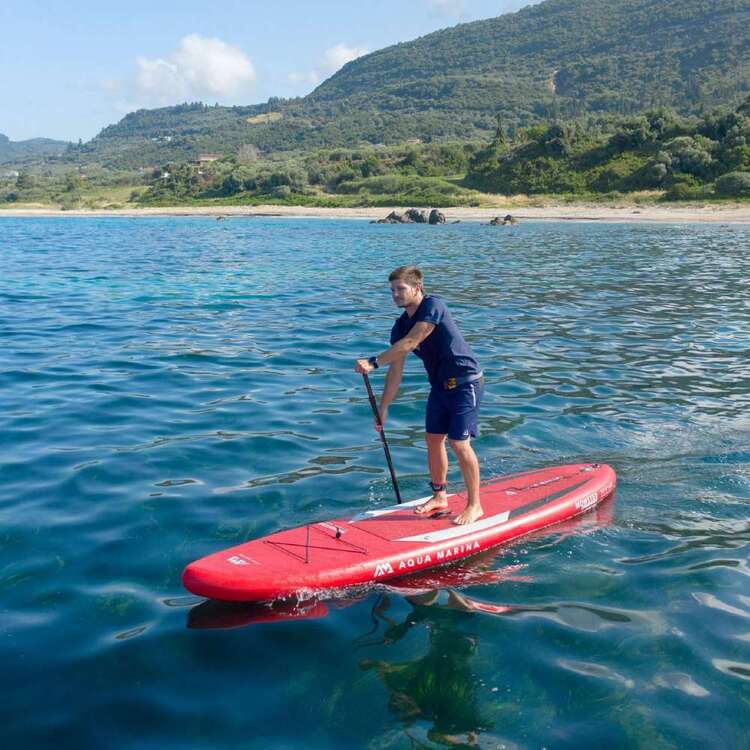 Aqua Marina Monster 2.0 12' Inflatable Stand Up Paddle Board With Paddle