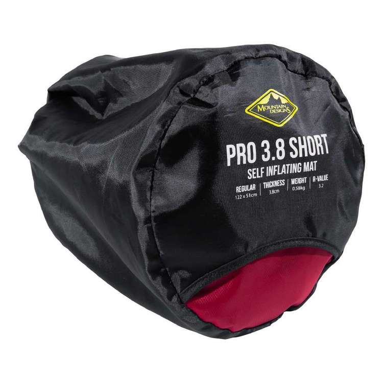 Mountain Designs Pro 3.8 Mat Short Red Red Dahlia