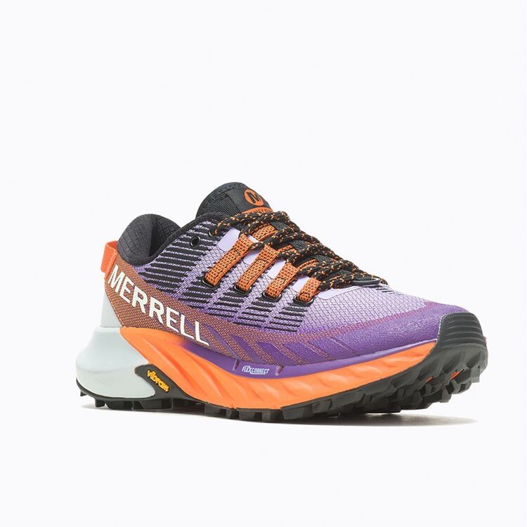 Merrell Women's Agility 4 Peak Low Trail Shoes Purple & Exuberance