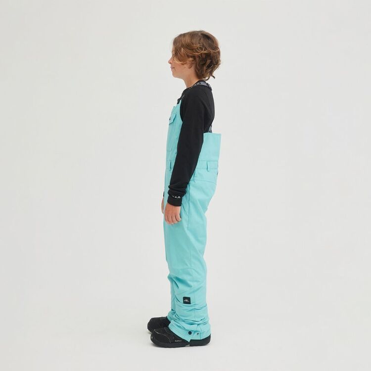 O'Neill Youth Boy's Bib Snow Pants Aqua Sea