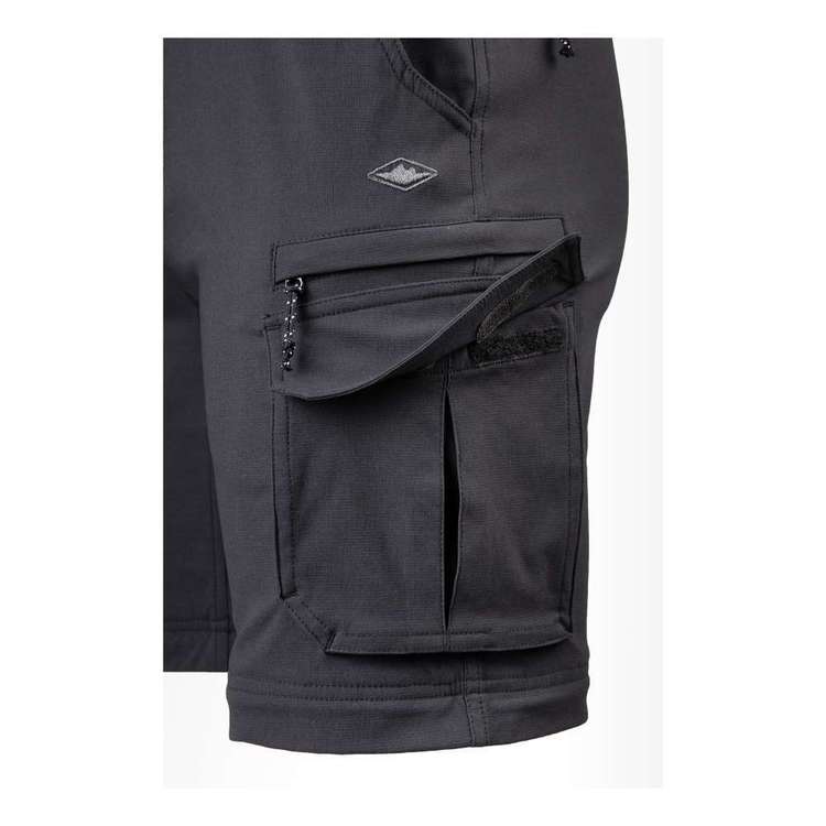 Mountain Designs Men's Larapinta Convertible Pant Black