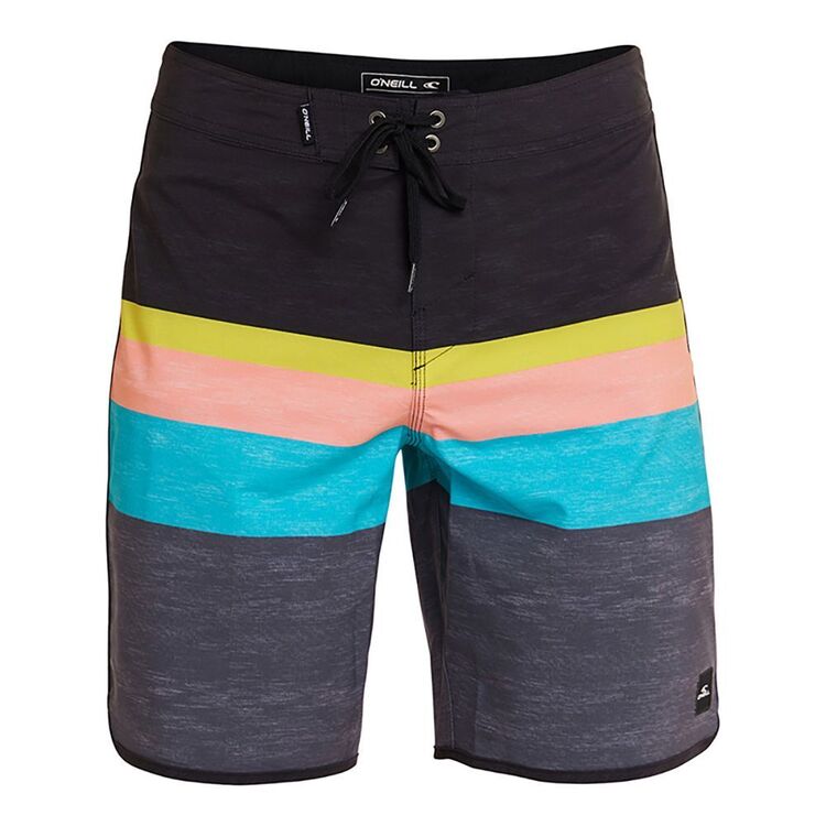 O'Neill Men's Lennox Scallop 19" Board Shorts Black