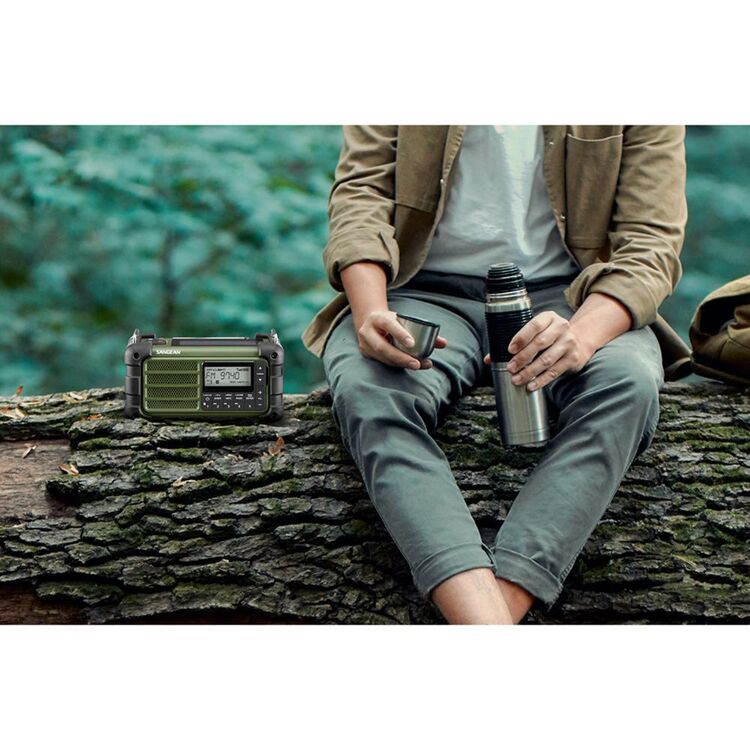 Sangean MMR99 Portable Emergency Radio Forest Green