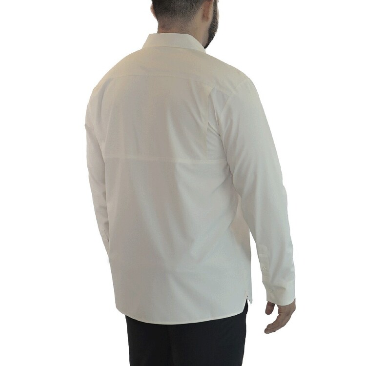 Gillz Everyman Woven Long Sleeve Performance Vented Fishing Shirt Turtle Dove