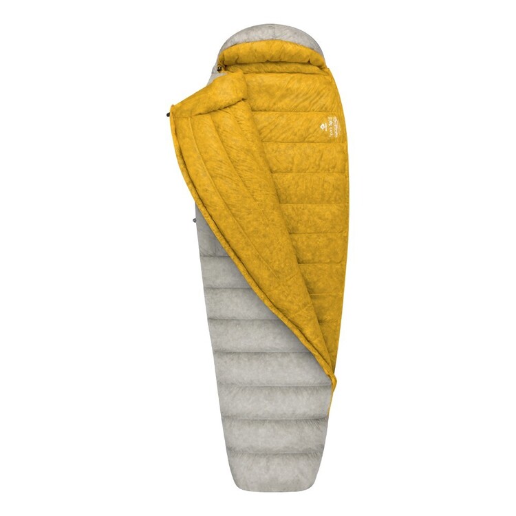 Sea To Summit Spark III Ultralight -8° Sleeping Bag Regular Cream Dark Grey & Yellow