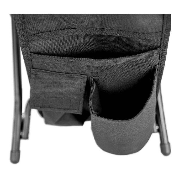 Dune 4WD Nomad Side Stool Black & Grey Marle