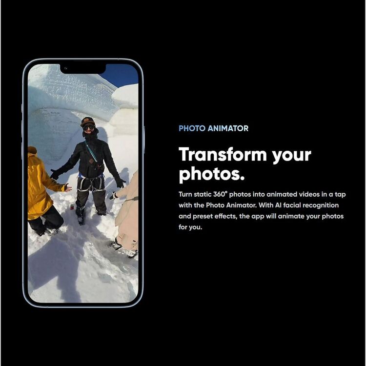 Insta360 ONE RS 1-Inch 360 Action Cam Black