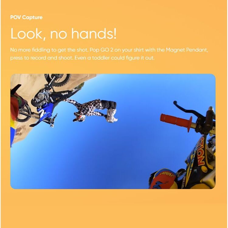 Insta360 GO 2 Action Cam White