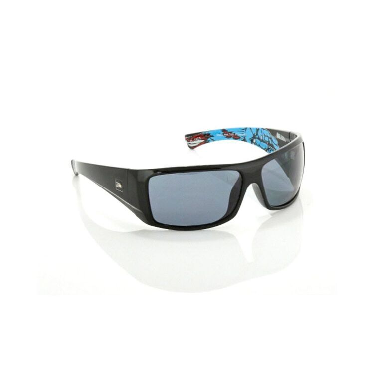 Carve Wolf Pak Sunglasses Gloss Black & Grey Polarised One Size Fits Most