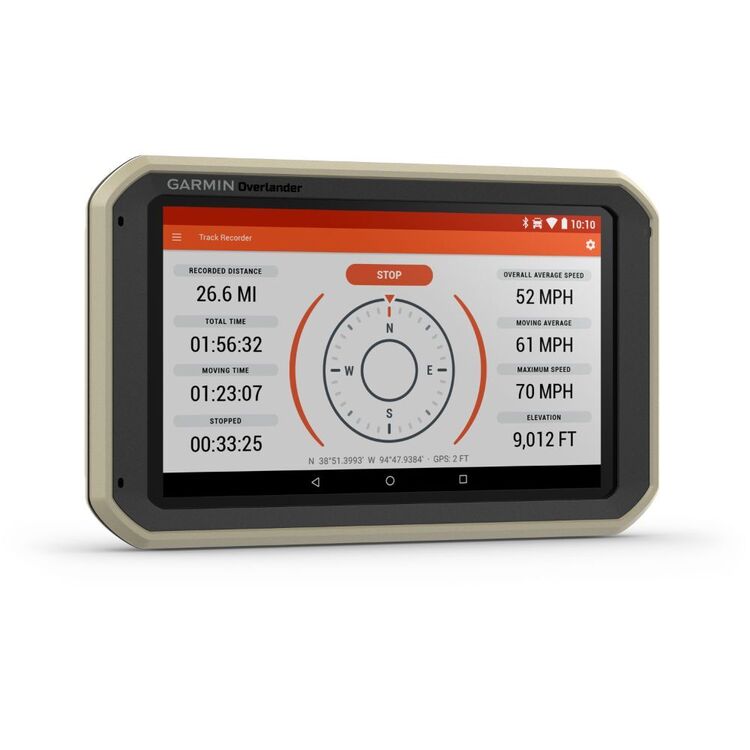 Garmin Overlander Offroad Vehicle GPS Black