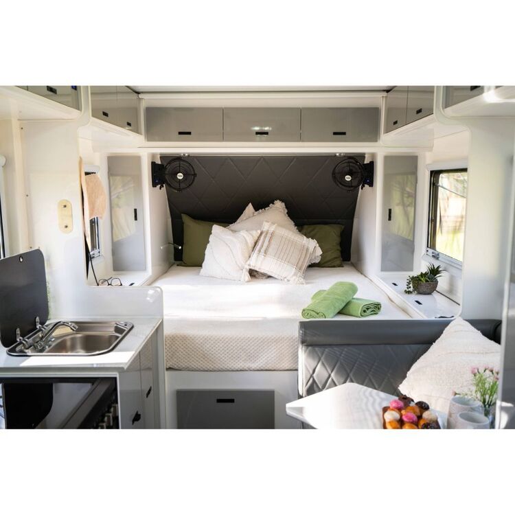 Austrack Gibb 16 Series 3 Hybrid Camper Grey