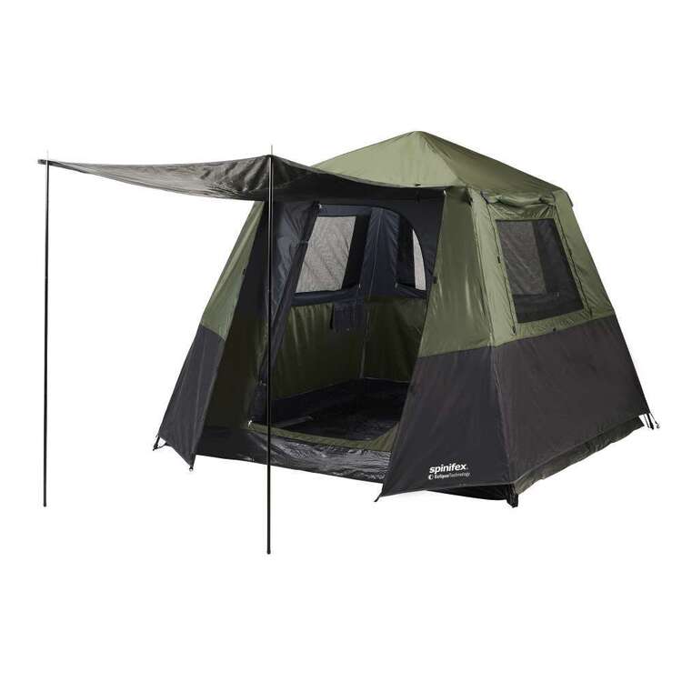 Spinifex Mawson Eclipse™ 4 Person Tent Dark Green & Black