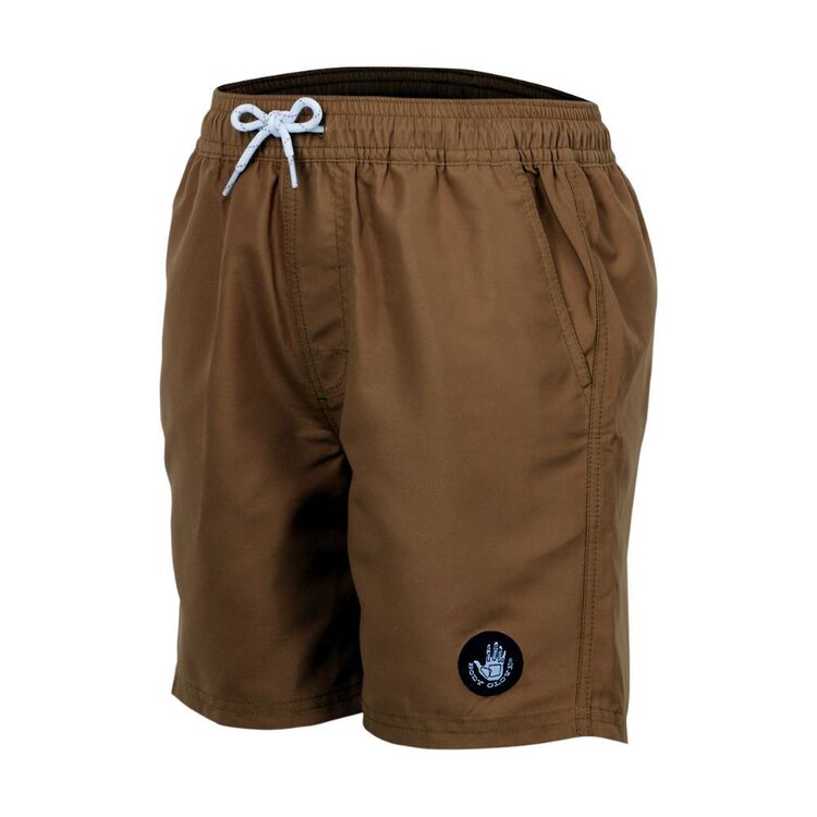 Body Glove Youth Mustard Volley Shorts Mustard