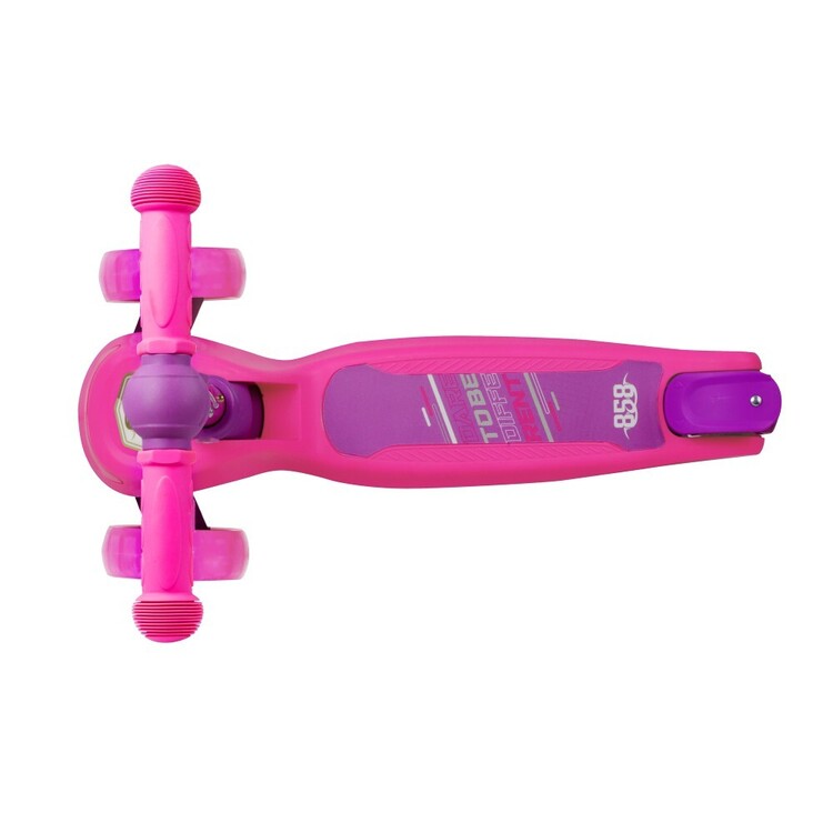 Ride 858 Tri Scooter Elite LED Pink Pink