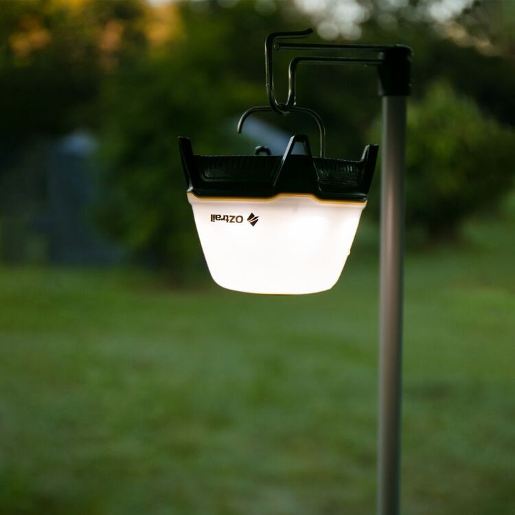OzTrail Lumos 500 Lumen Rechargeable Lantern Black 500 Lumens