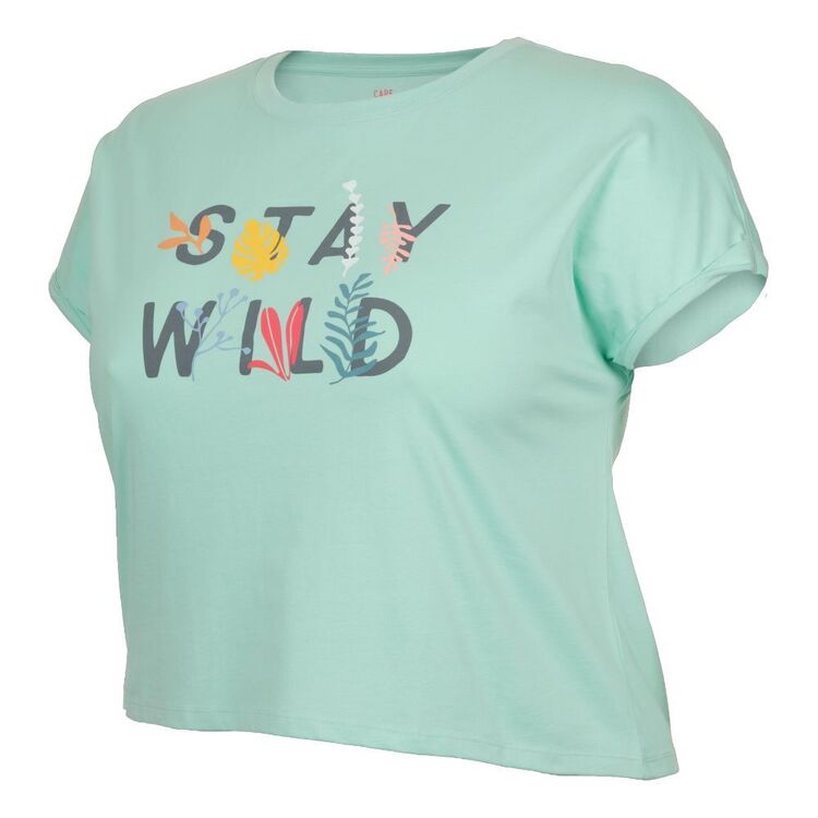 Cape Women's Gia Plus Size Tee Sea