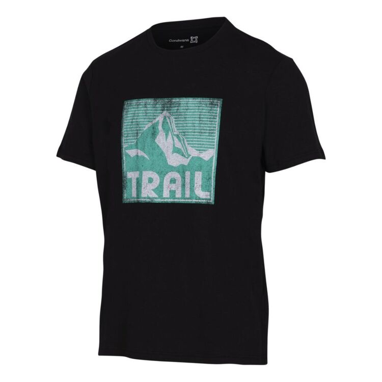 Gondwana Men's Trail Tee Black