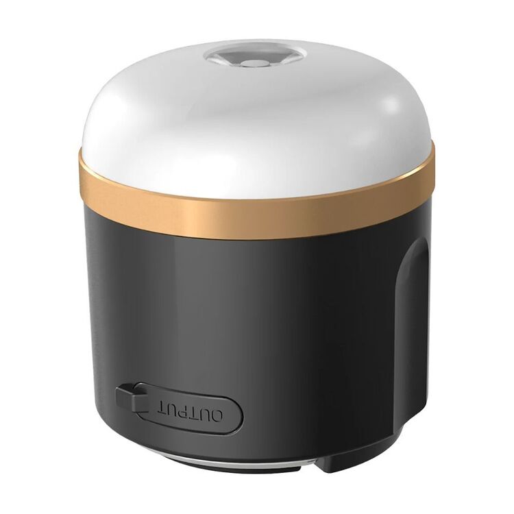 EcoFlow 600 Lumen Rechargeable Camping Lantern Black 600 Lumens