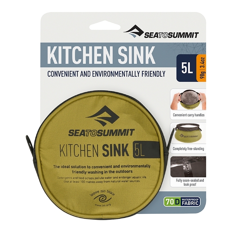 Sea to Summit Small Kitchen Sink Black & Gold
