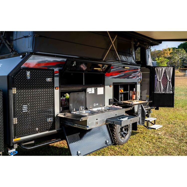 Austrack Talawana X15LS Series 3 Hybrid Camper Grey