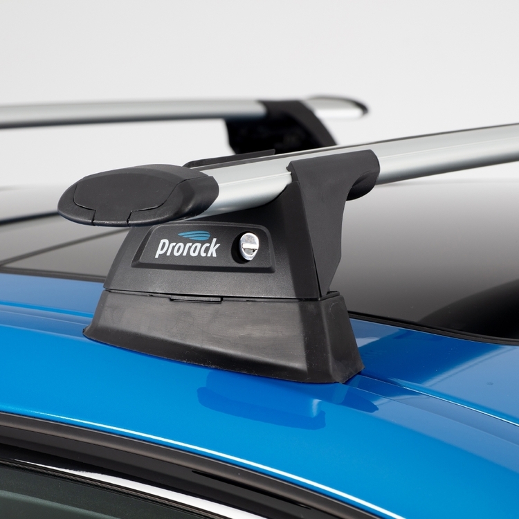 Prorack S17 Aero Through Bar Roof Rack Pair Silver