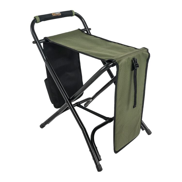 Oztent Adventure Sidekick Stool Black & Green