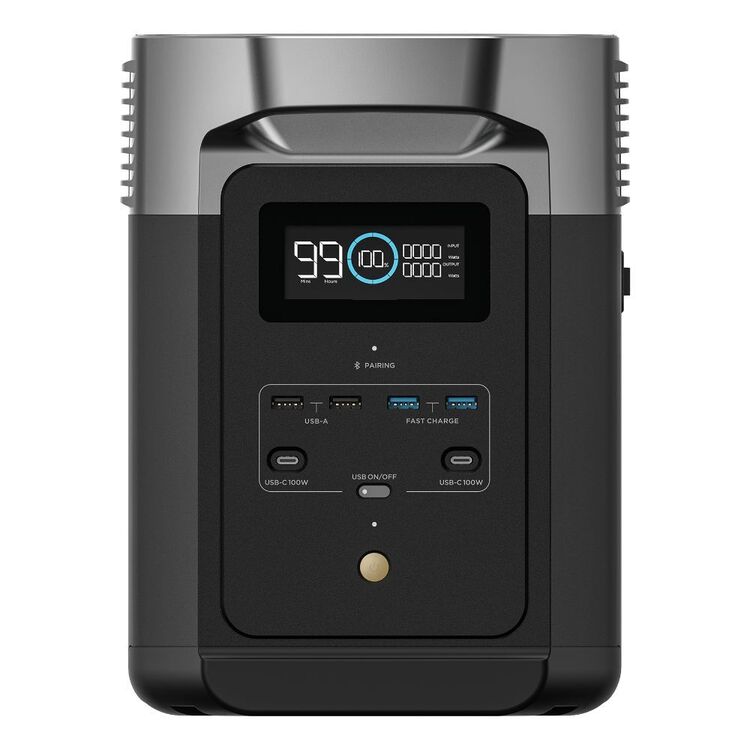 EcoFlow 1800W DELTA 2 Power Station Black